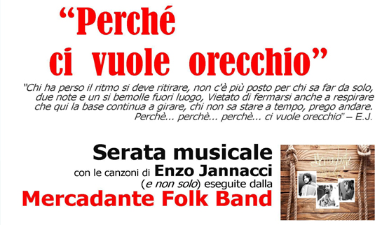 Serata musicale in San Nicolao